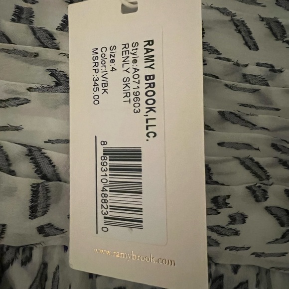 Ramy Brook New York mini skirt size 4 NWT - Picture 4 of 7